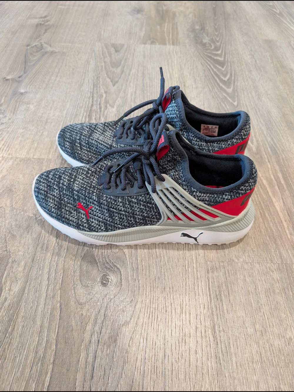 Puma Pacer Future Doubleknit Parisian Night Red Running Sneakers Trainers